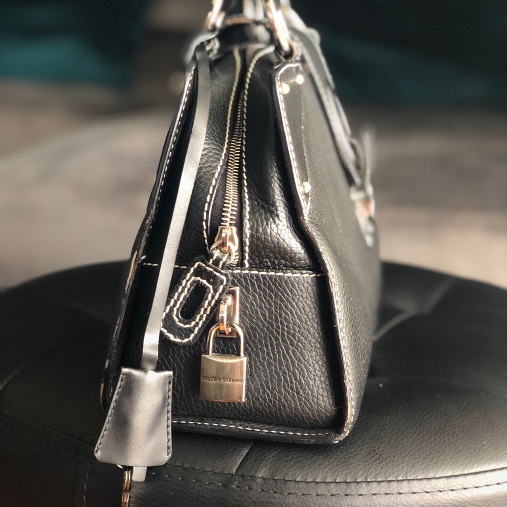 Original leather Dolce & Gabbana handbag - Picture 2 of 7